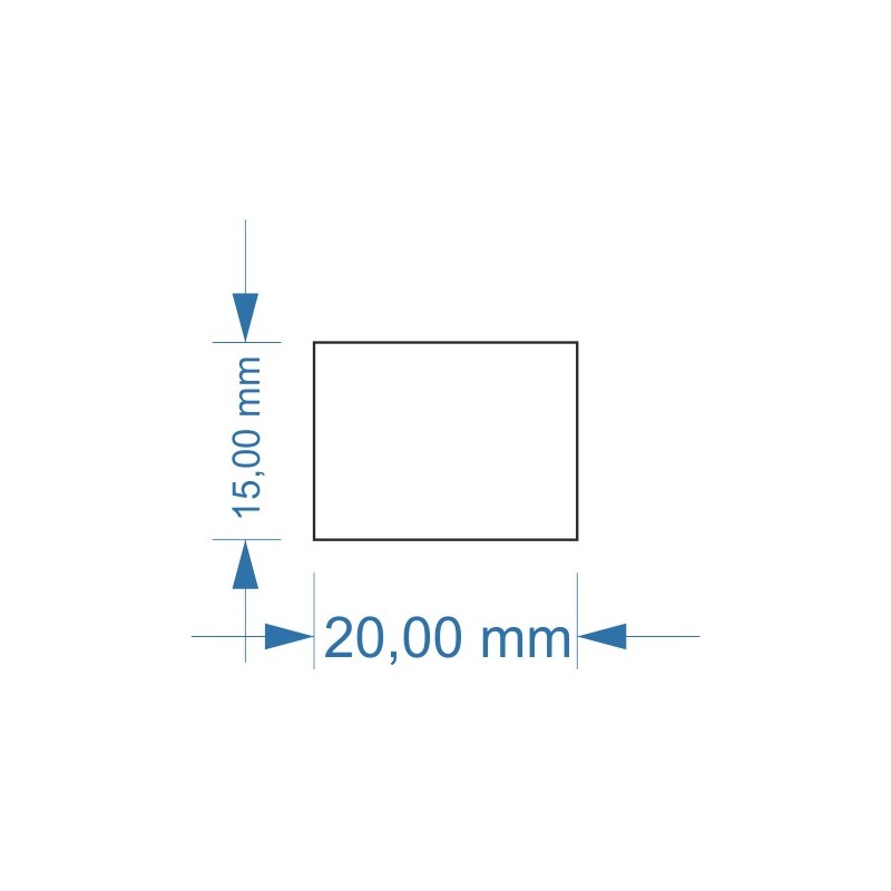 Socle 20x15mm