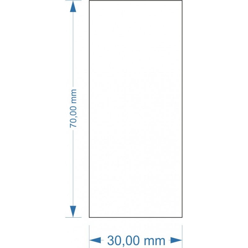 Socle 30x70mm