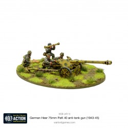 German Heer 75mm PaK 40...