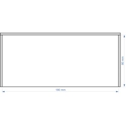 Plateau de mouvement 180x80mm