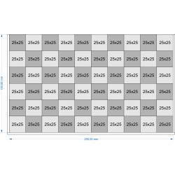 Plateau de mouvement 250x150mm