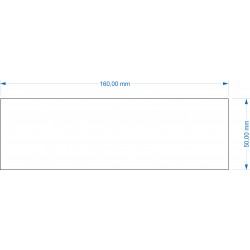 Socle 50x160mm