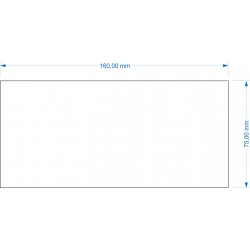 Socle 75x160mm