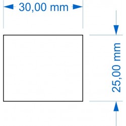 Socle 30x25mm