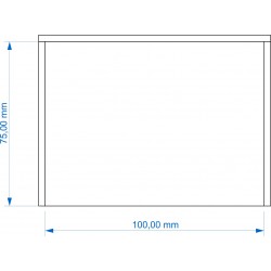 Plateau de mouvement 100x75mm