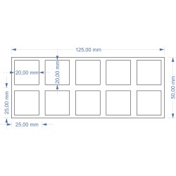 Plateau régiment 5x2...