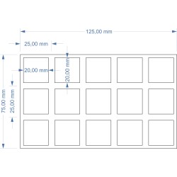 Plateau régiment 5x3...