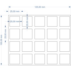 Plateau régiment 5x4...