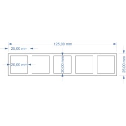 Plateau régiment 5x1...