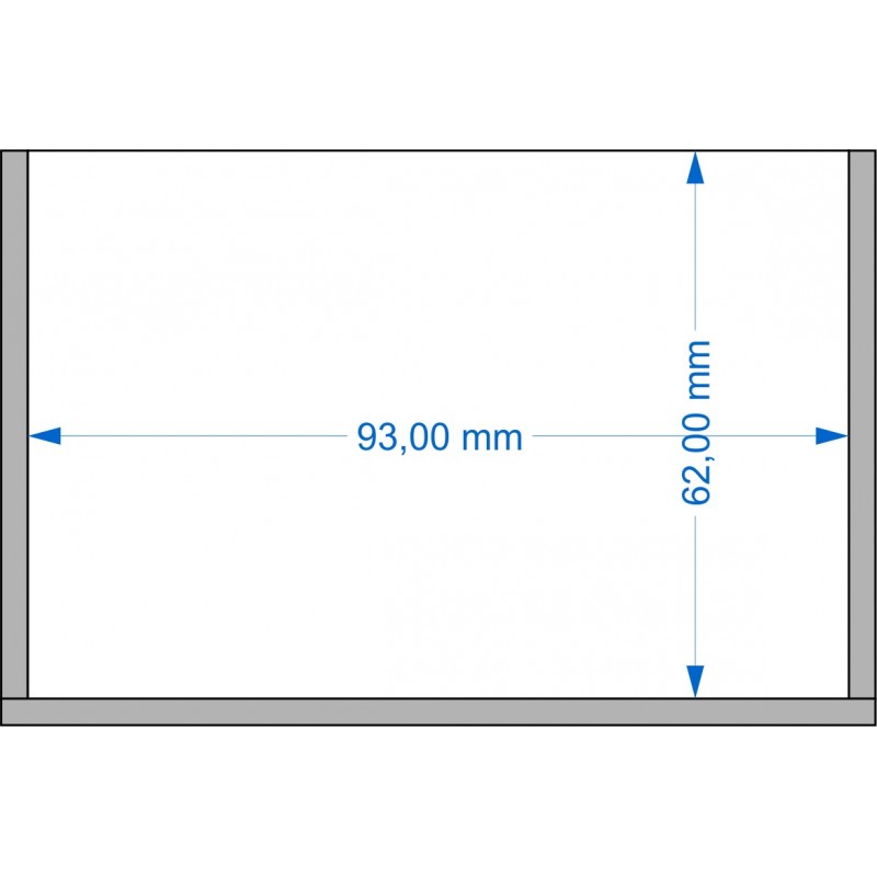 Plateau de mouvement 93x62mm