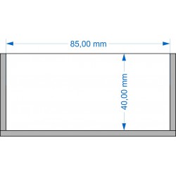 Plateau de mouvement 85x40mm