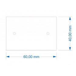 Socle 60x40 Magnétique