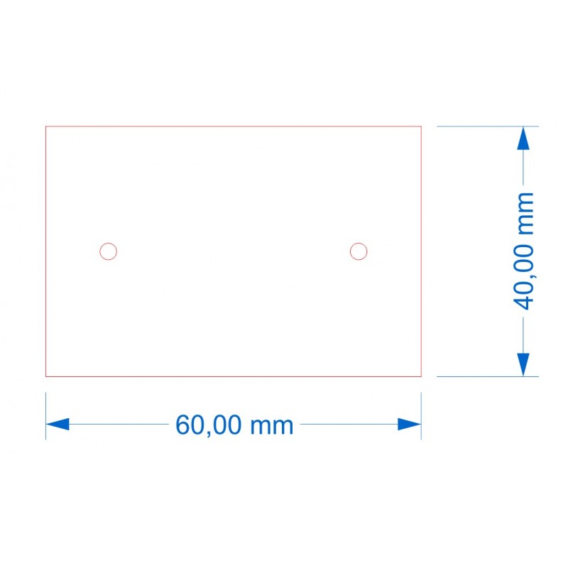 Socle 60x40 Magnétique