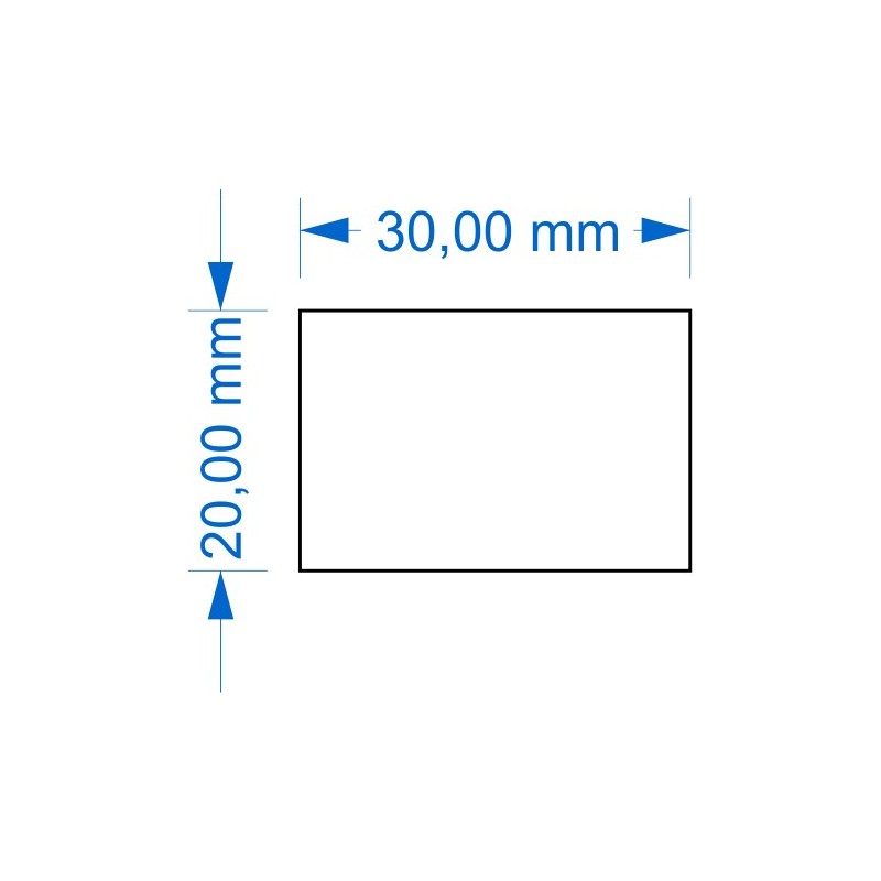 Socle 20x30mm