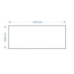 Socle 50x125mm