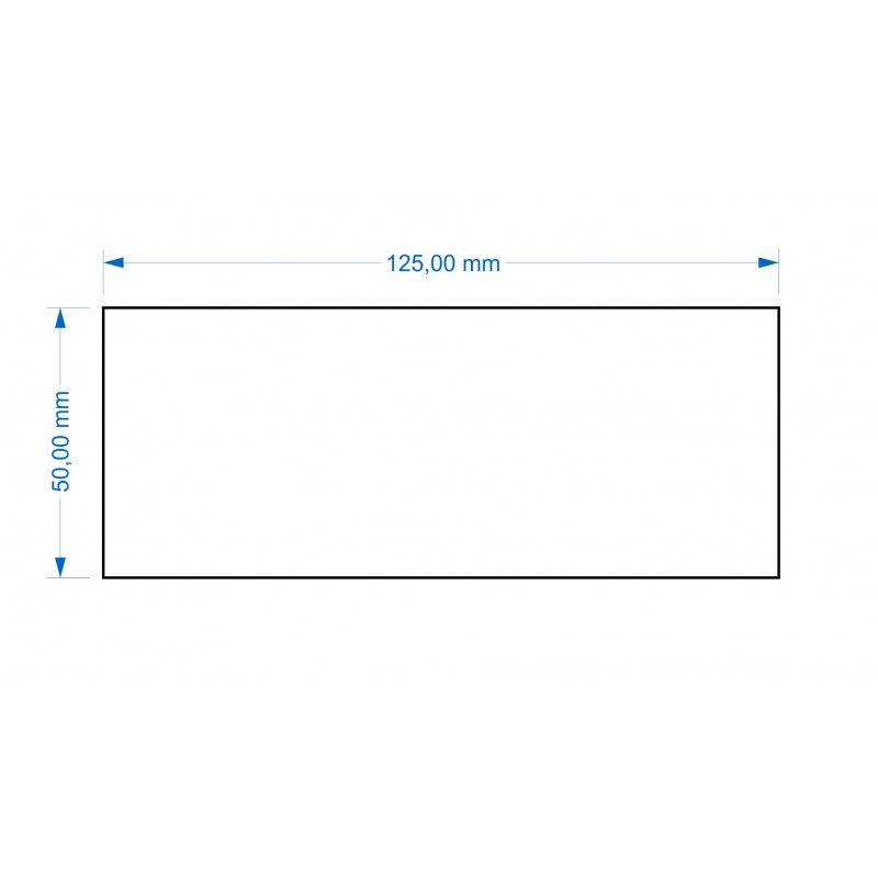 Socle 50x125mm