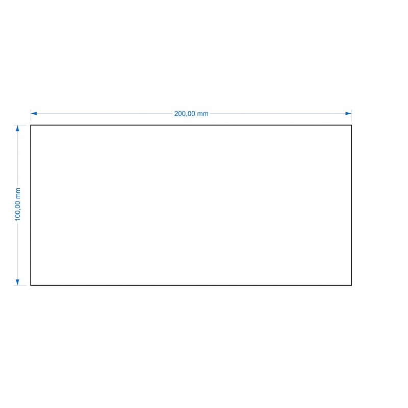 Socle 100x200mm Socle 100x200mm