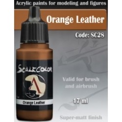 SC-28 - Orange Leather