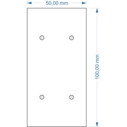 Socle 50x100mm Super...