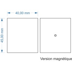 Socle 40x45mm