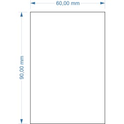 Socle 60x90mm