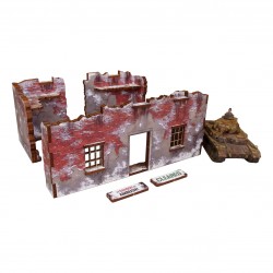 Ruine hivernale WW2...