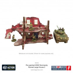 Maison en ruines WW2...