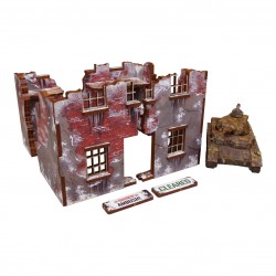 Ruine hivernale WW2...