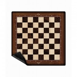 Tapis échecs néoprène Bois T5