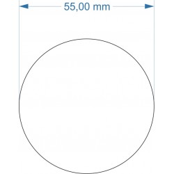 Socle rond diamètre 55mm