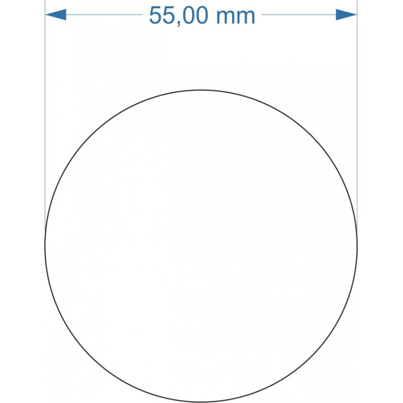 Socle rond diamètre 55mm Socle rond diamètre 55mm