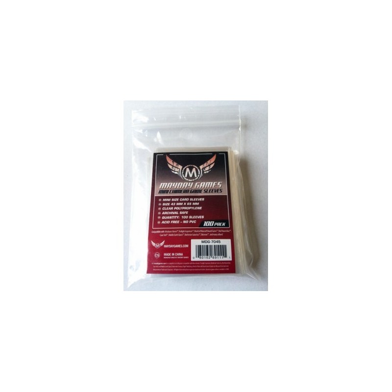 100x MDG-7045 - Mini Chimera Sleeves - 43x65mm 100x MDG-7045 - Mini Chimera Sleeves - 43x65mm
