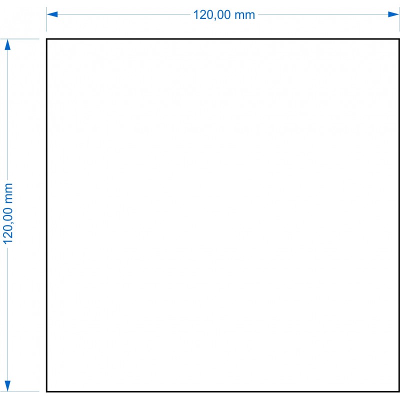 Socle 120x120mm