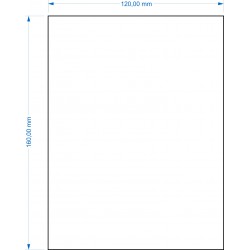 Socle 120x160mm
