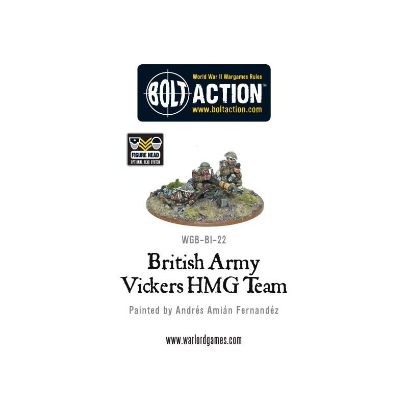 British Army Vickers HMG Team British Army Vickers HMG Team