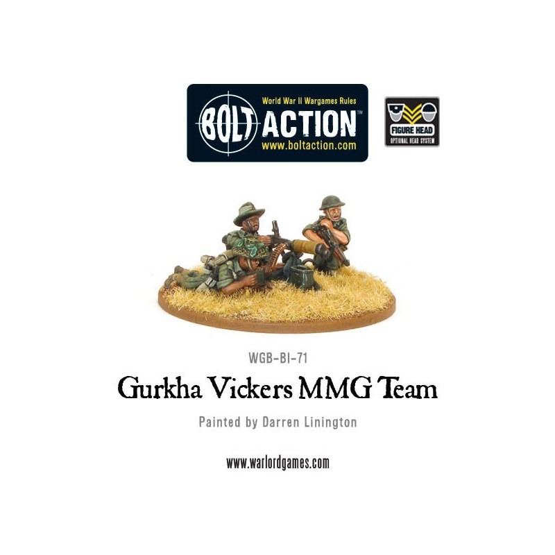 Gurkha Vickers MMG Team Gurkha Vickers MMG Team