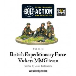 Early War British Vickers MMG Team