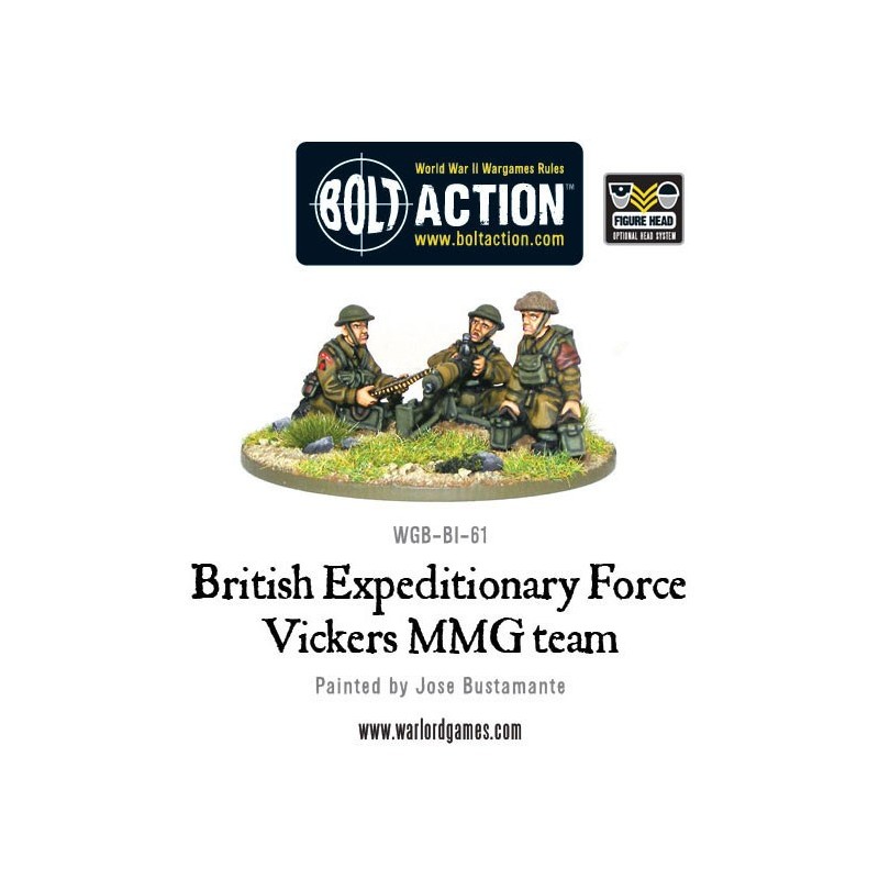 Early War British Vickers MMG Team Early War British Vickers MMG Team