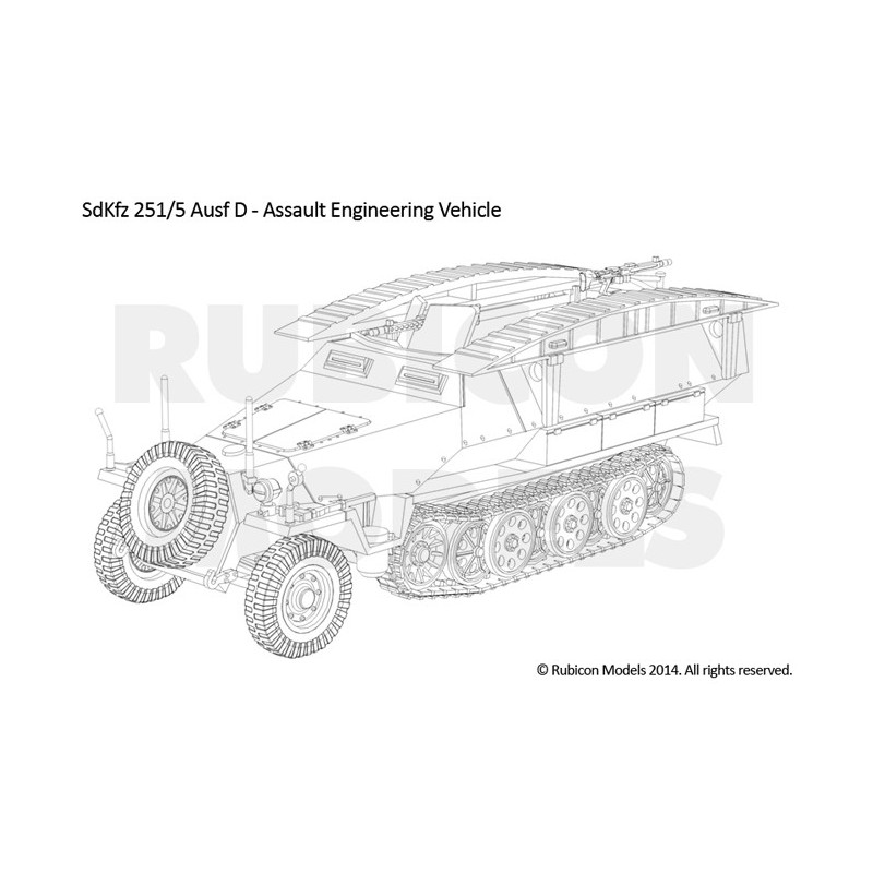 SdKfz 251D 3-in-1 Kit 1  