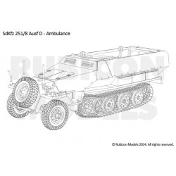 SdKfz 251D 3-in-1 Kit 1  