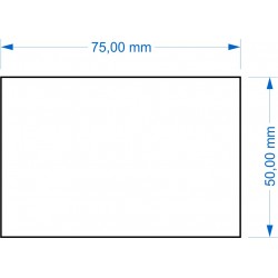 Socle 50x75mm