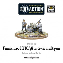 Finnish ITK/38 Anti-Aircraft Gun