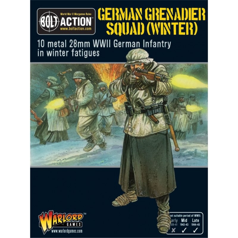 German Grenadiers in Winter Clothing German Grenadiers in Winter Clothing