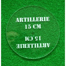 Gabarit d'artillerie 15 cm