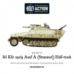 Sd.Kfz 251/9 Ausf D (Stummel) half-track