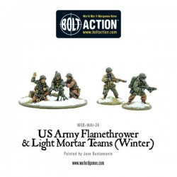 US Army Flamethrower & Light Mortar teams (Winter)