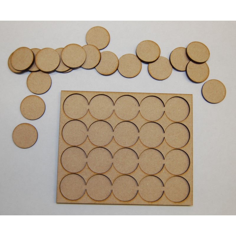 Plateau de mouvement 125x100mm Socles Rond Plateau de mouvement 125x100mm Socles Rond