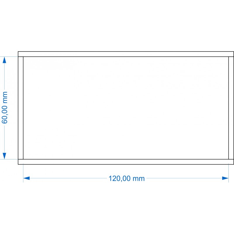 Plateau de mouvement 120x60mm