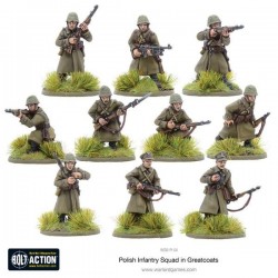 Polish Infantry Squad in greatcoats 