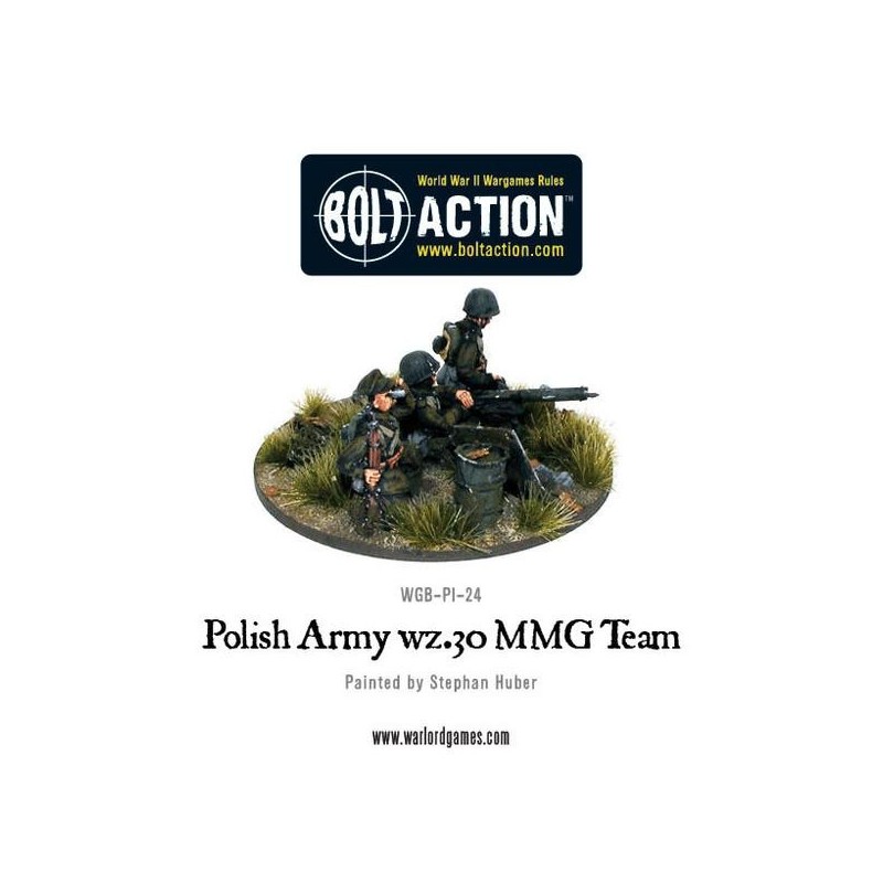Polish Army wz.30 MMG team Polish Army wz.30 MMG team